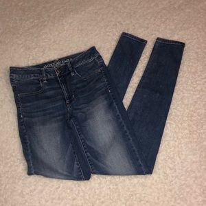 AE high rise jeggings